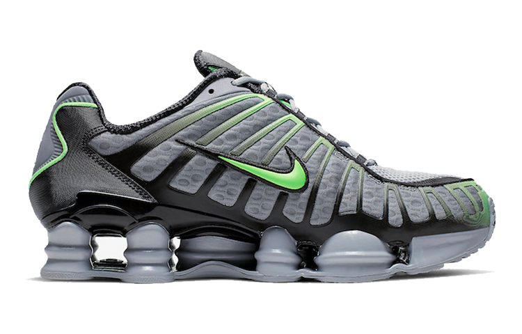 Nike Shox Tl Wolf Grey Lime Blast