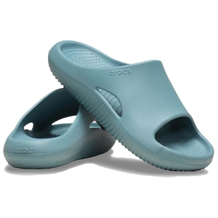 Crocs EVA Abrasion Resistant Slide Slippers Unisex Blue купить в интернет-магазине Yoocart с быстрой доставкой по России.