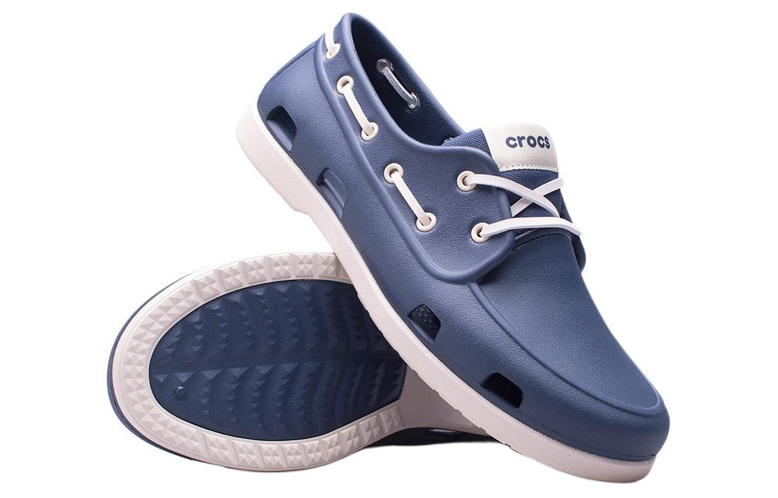 Crocs Classic Boat Shoes 'Blue White' купить в интернет-магазине Yoocart с быстрой доставкой по России.