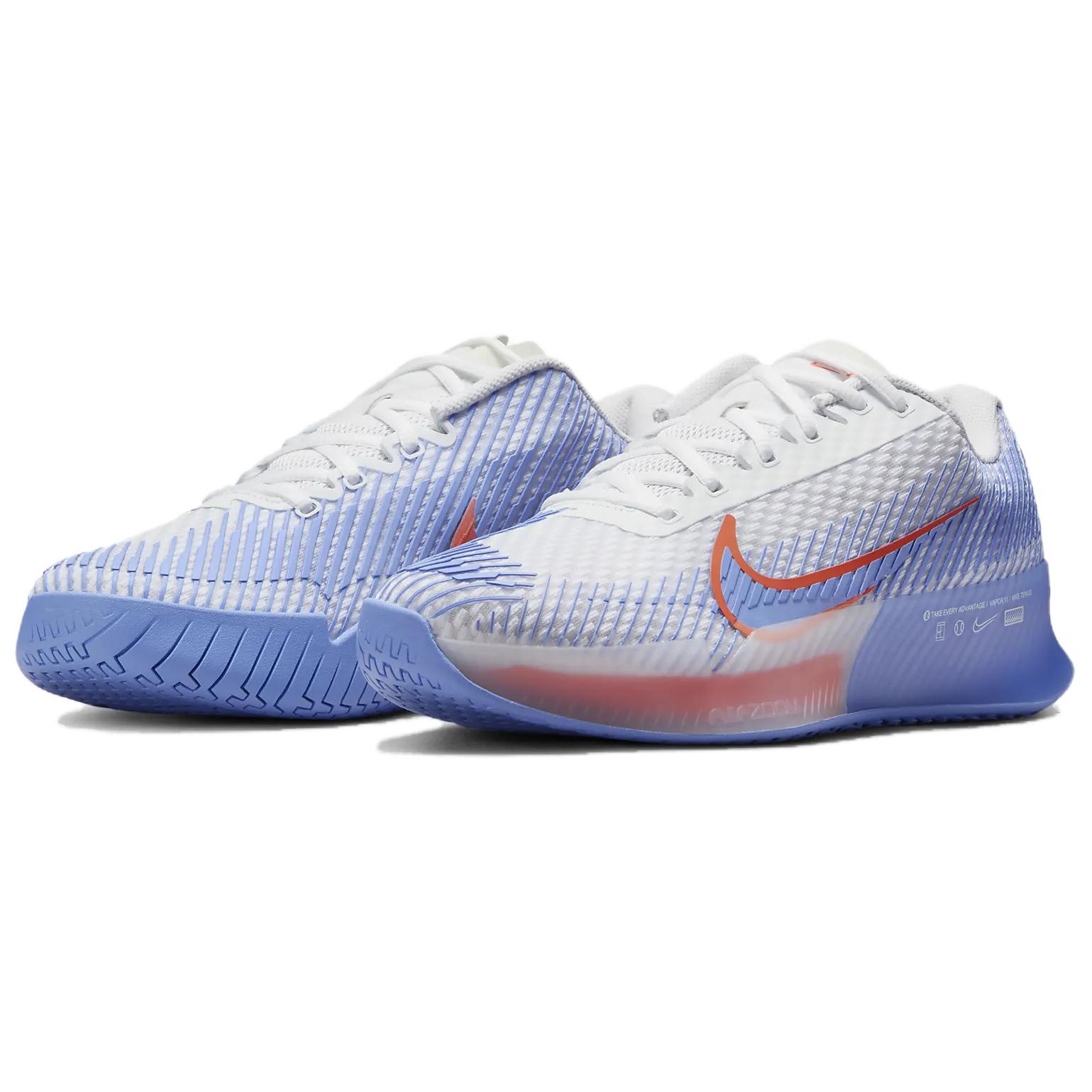 Nike Air Zoom Vapor 11 Wear-Resistant Low-Top Tennis Shoes Women's Blue купить в интернет-магазине Yoocart с быстрой доставкой по России.
