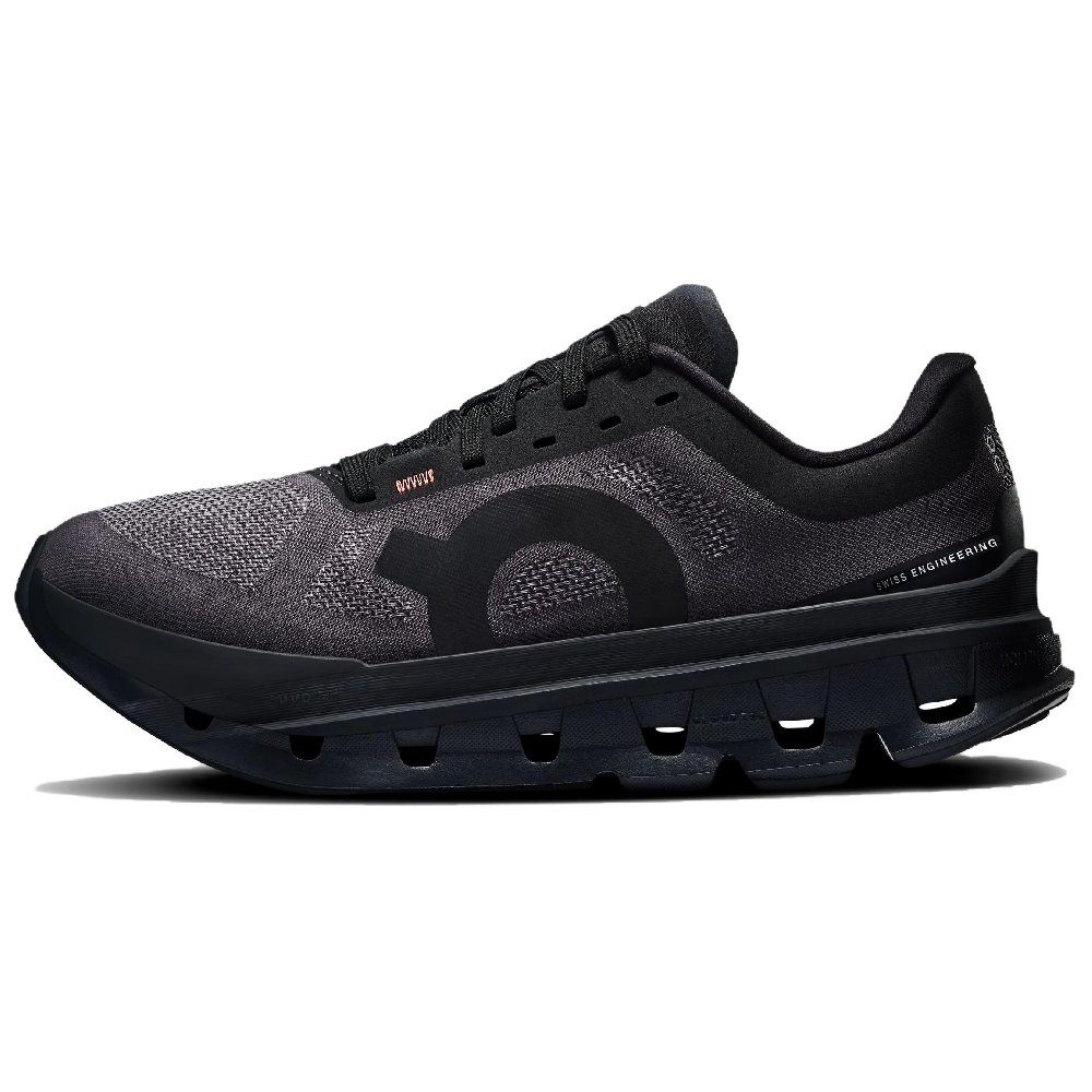 On Cloudflow 5 Rebound Low Top Casual Running Shoes Men's Black