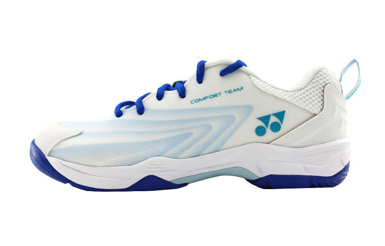 YONEX Power Cushion Cushioning Slip-Resistant Rebound Lightweight Low-Top Badminton Shoes Unisex White Blue