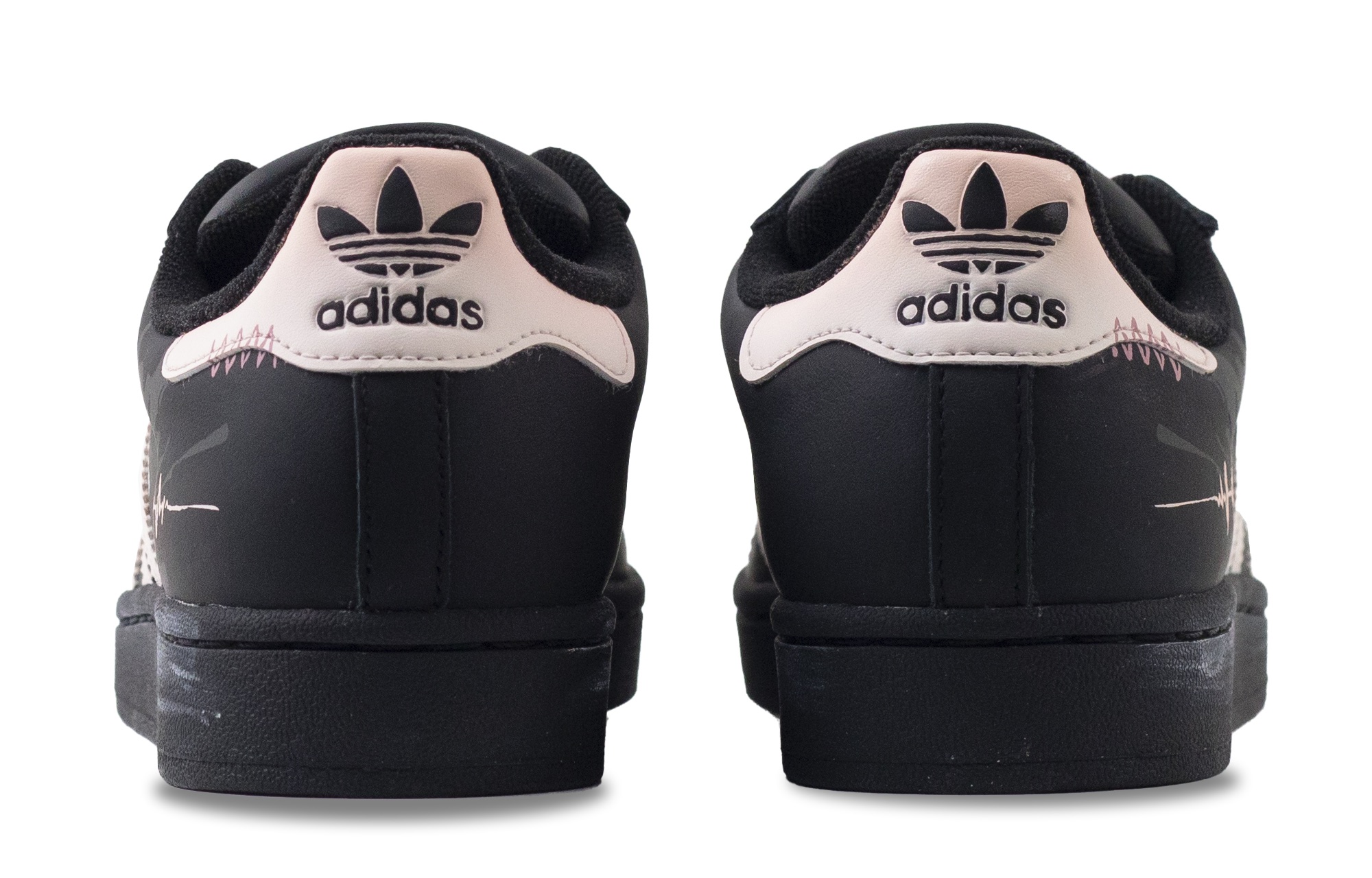 Adidas Originals Superstar 2 Rose Love Letter Abrasion Resistant Low top Skateboard Shoes Unisex Black Pink купить в интернет-магазине Yoocart с быстрой доставкой по России.