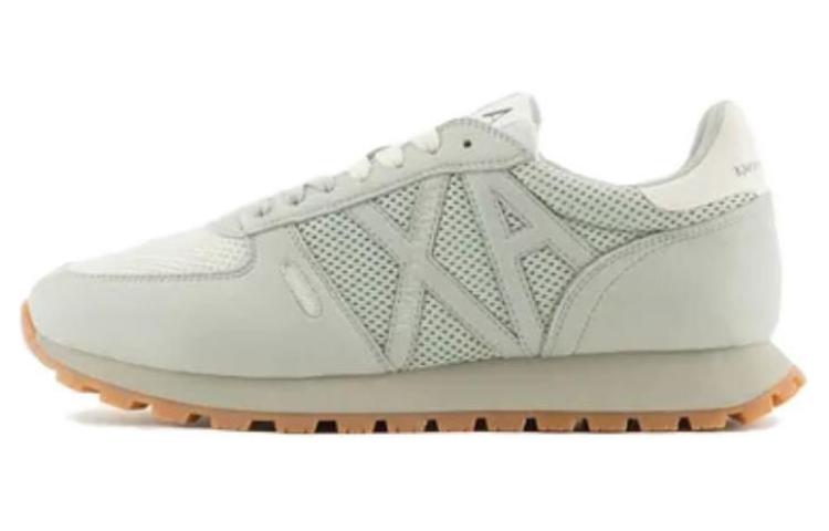 ARMANI EXCHANGEAE Low Top Casual Shoes Men's Light Gray