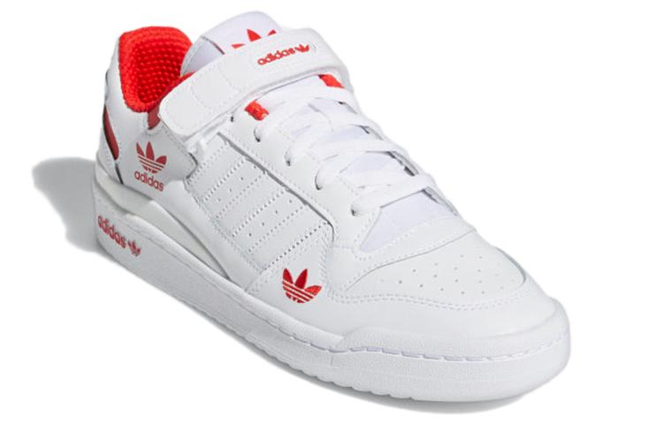 Adidas Forum Low Cloud White Red купить в интернет-магазине Yoocart с быстрой доставкой по России.