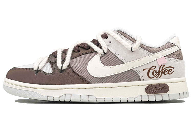 Nike Dunk Retro SE 'Certified Fresh' Anti-Slip And Wear-Resistant Lightweight Low-Top Skateboard Shoes Men's Brown Gray