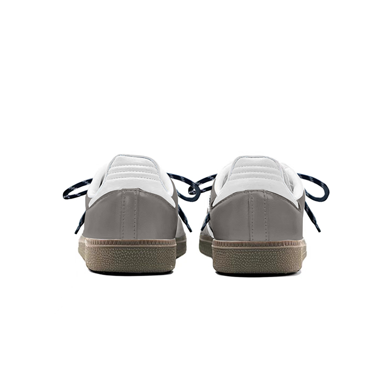 Adidas Originals SAMBA OG Anti-Slip Wear-Resistant Low-Top Skateboard Shoes Unisex Gray White