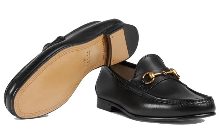 GUCCI 1953 Horsebit Loafer Black Leather