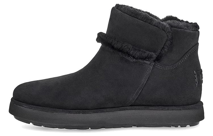 UGG Classic Mini Spill Seam Blvd Snow Boots Black Women's