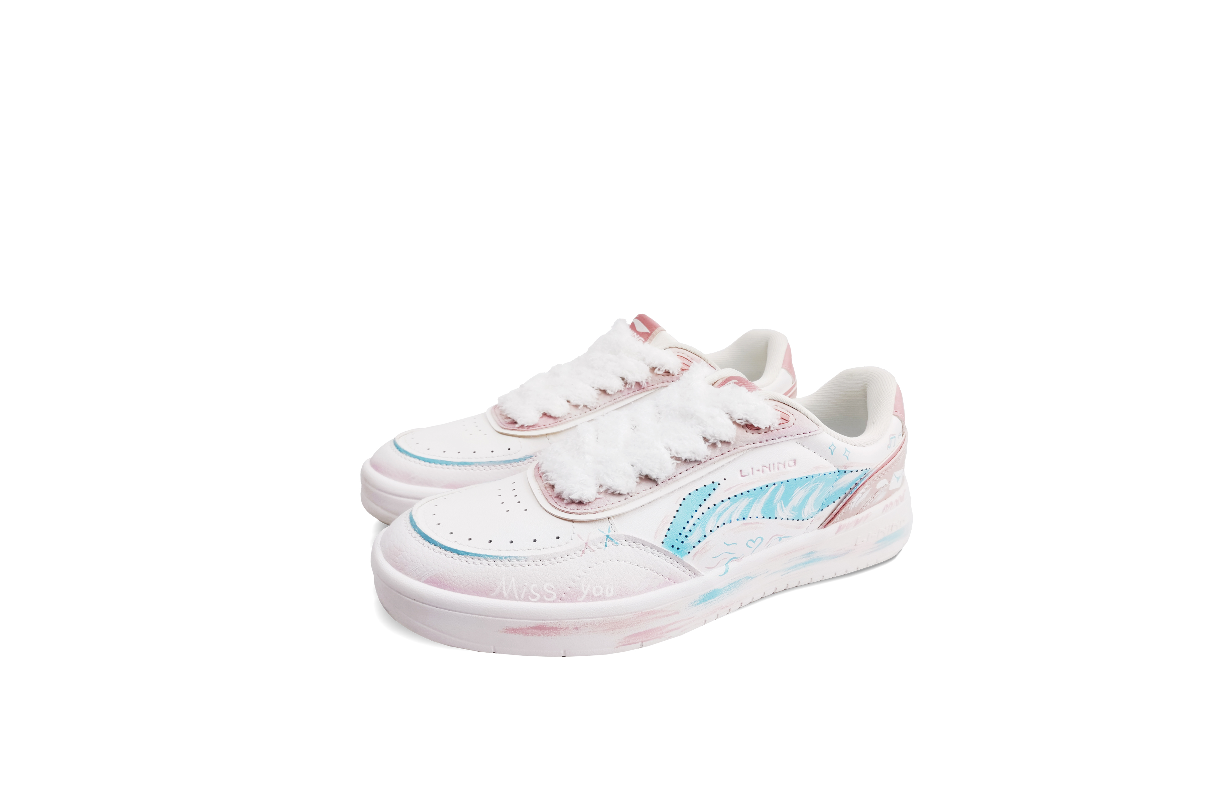 LiNing Su Cushioning Lightweight Low Top Skateboard Shoes Women's Pink купить в интернет-магазине Yoocart с быстрой доставкой по России.