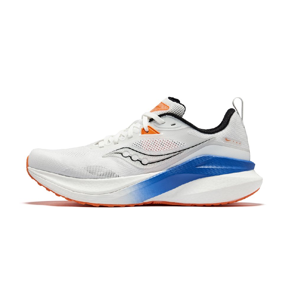 Saucony MARSHAL Running Shoes Men's White Orange Black