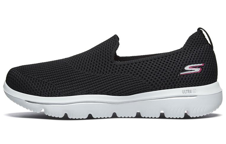 Skechers Go Walk Evolution Ultra Loafers Black/White Women's