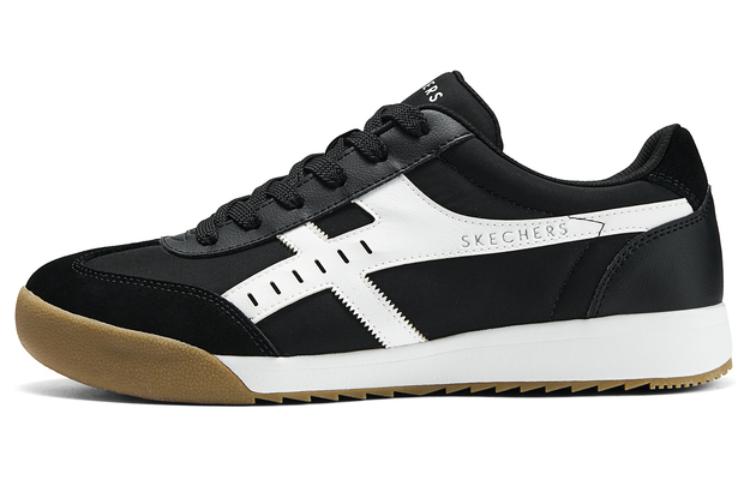 Skechers Street Breathable Low-Top Casual Shoes Men's Black White