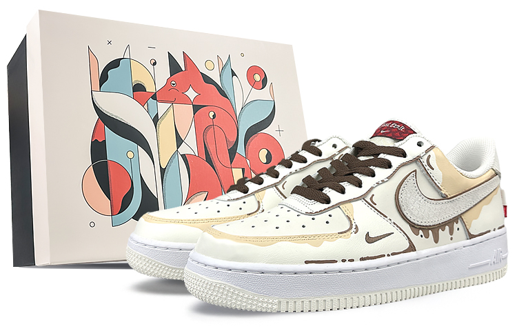 Nike Air Force 1 Low-Top Skateboard Shoes Unisex White