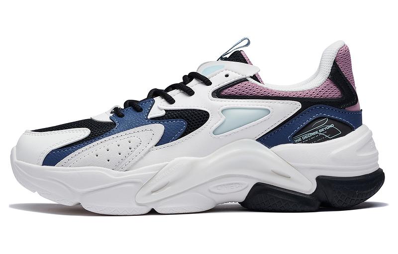361° Slip Resistant, Abrasion Resistant, Breathable Low Top Sports Casual Shoes Women's White Black Blue Purple