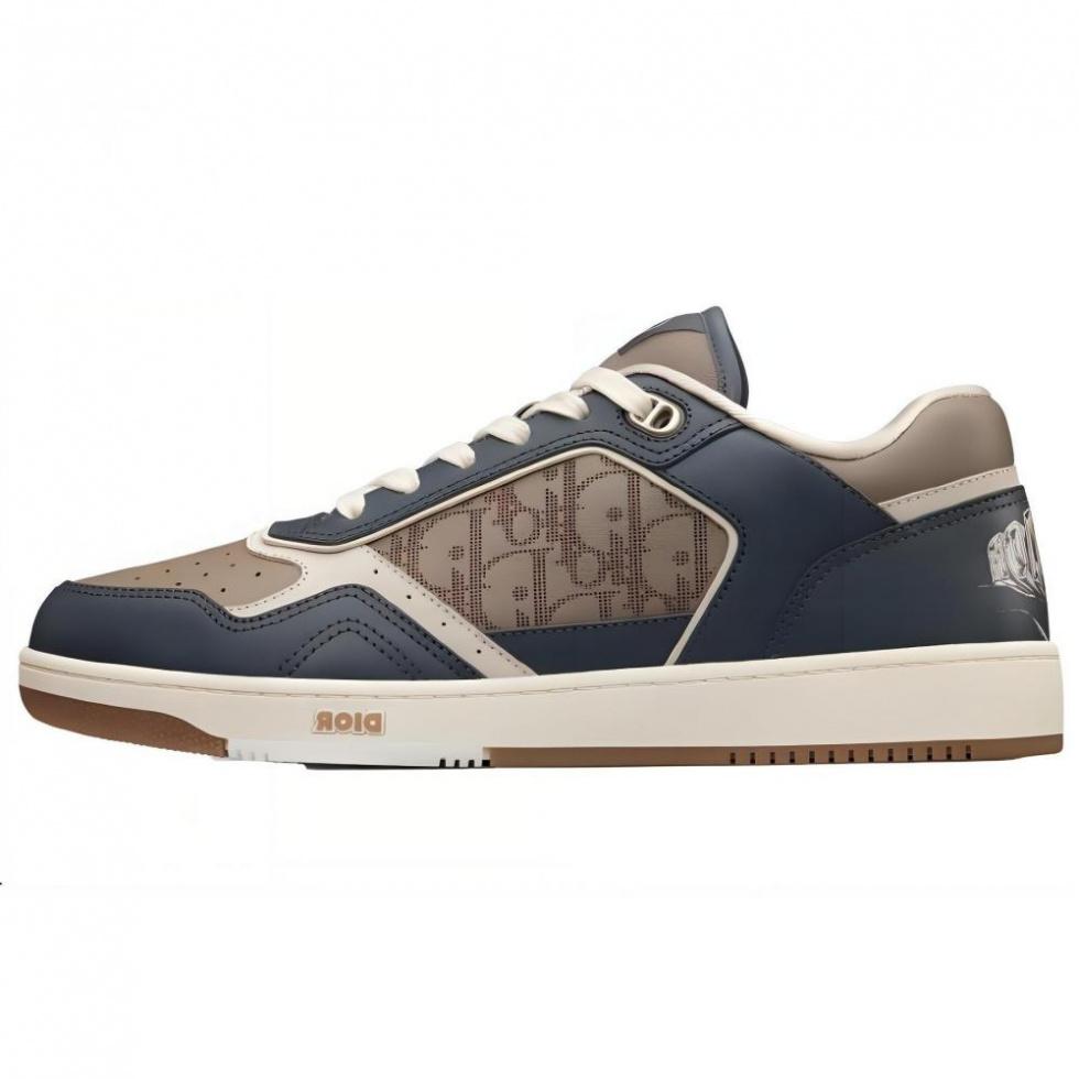 DIOR B27 Low Grey Brown
