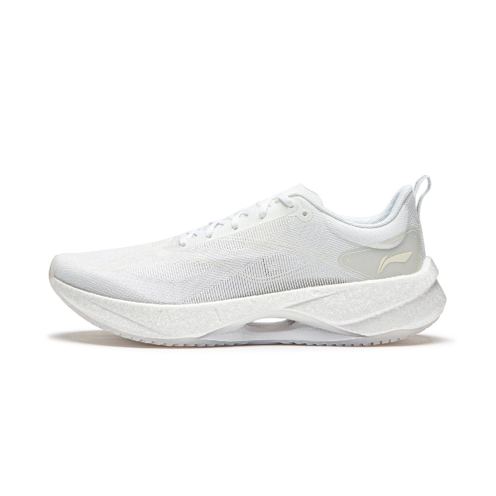 LiNing Super Light 21 Cushioning Anti-Slip Wear-Resistant Breathability Low-Top Running Shoes Women's Standard White