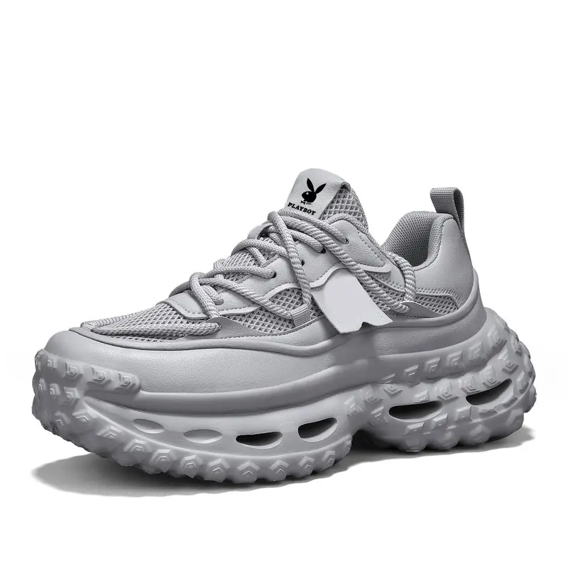 Playboy Abrasion Resistant Breathable Low top Chunky Sneakers Men's