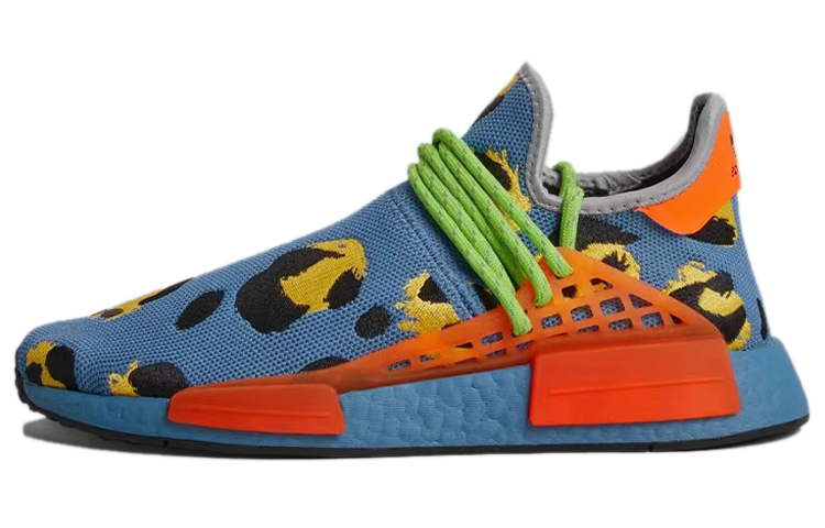 Adidas Nmd Hu Pharrell Animal Print Altered Blue