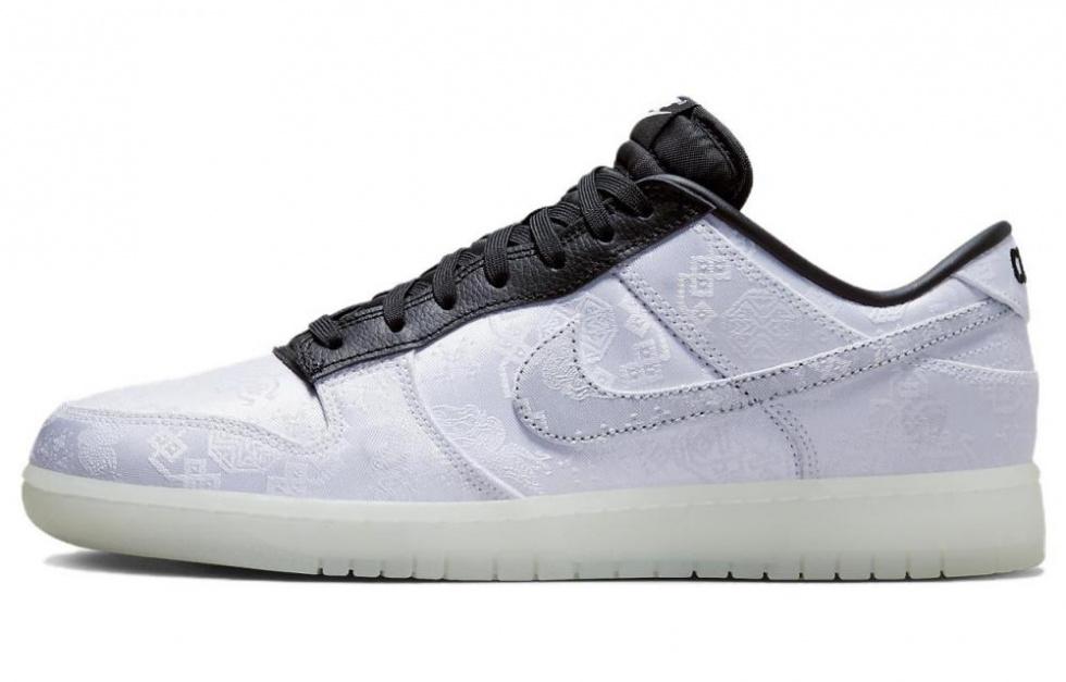 Nike Dunk Low Clot Fragment White