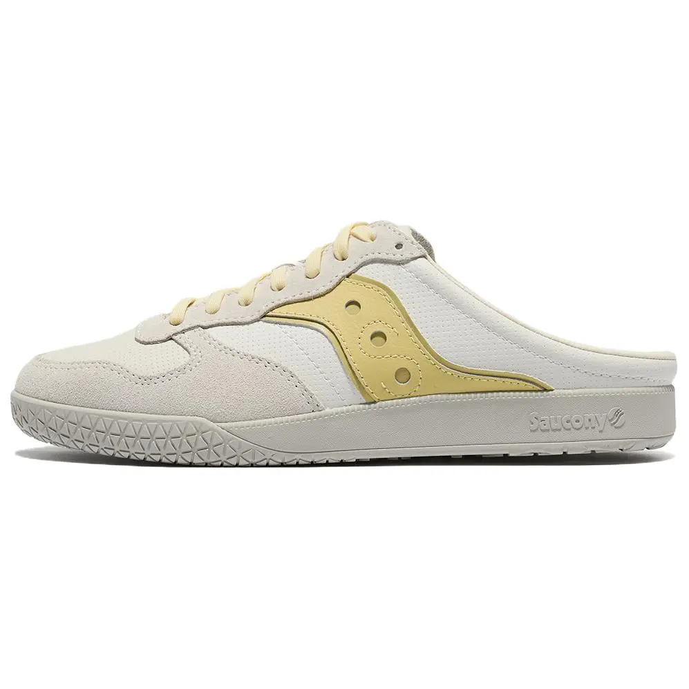 Saucony BULLET CT Abrasion Resistant Slip Resistant Closed Toe Slippers Unisex White