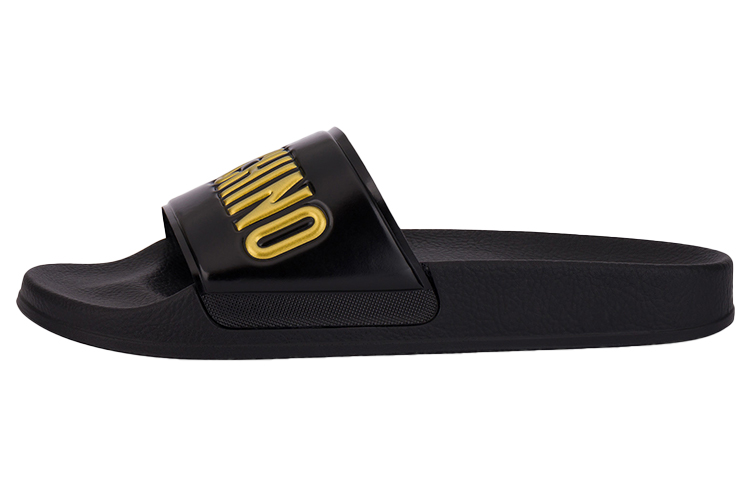 MOSCHINO Slide Slippers Women's Black