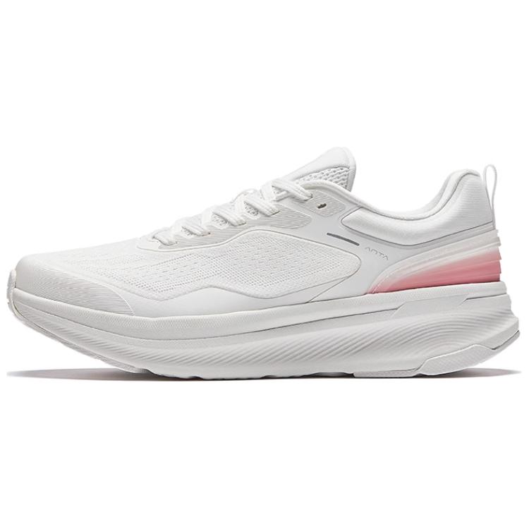 Anta Divine Travel 9 Slip Resistant, Abrasion Resistant, Breathable Low Top Casual Shoes Women's White Pink
