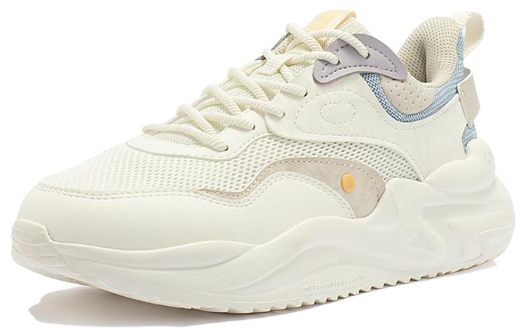 361° Wear-Resistant Low-Top Sports Casual Shoes Women's White Blue