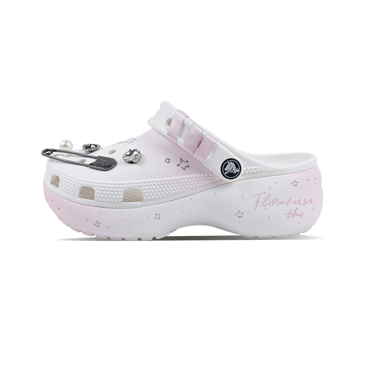 Crocs Classic Platform Clog Clogs Women's White