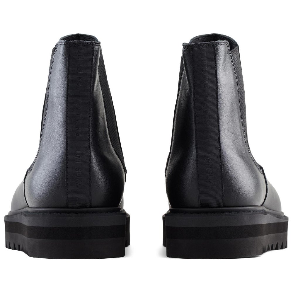 Onitsuka Tiger SIDE GORE Short Chelsea Boots Men's Black