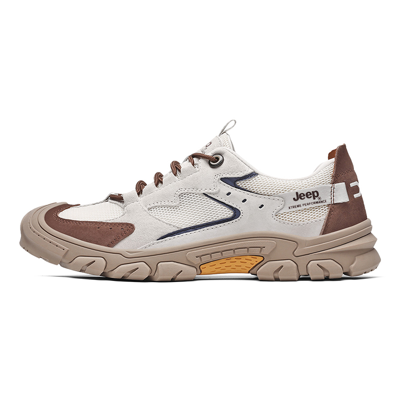 Jeep Hiking Hiking Shoes Men's Sea Shell White