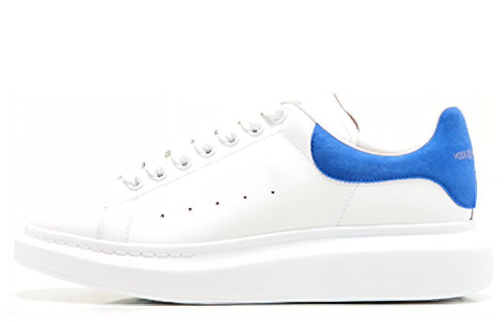 Alexander McQueen Oversized White Electric Blue