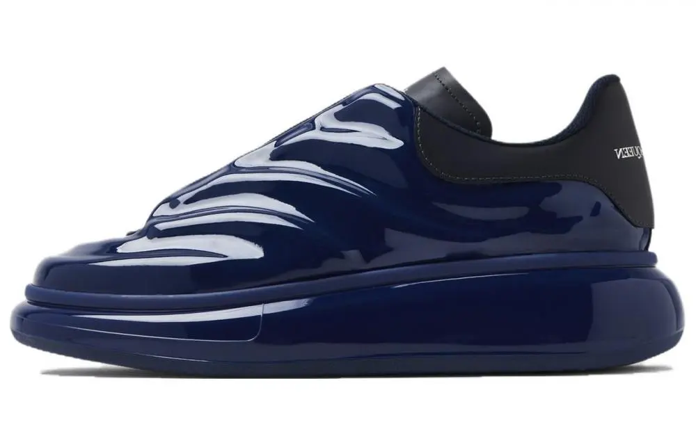 Alexander McQueen Oversized Gloss Navy