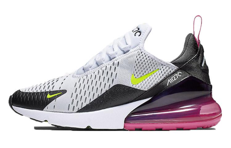 Nike Air Max 270 White Black Fuchsia Volt
