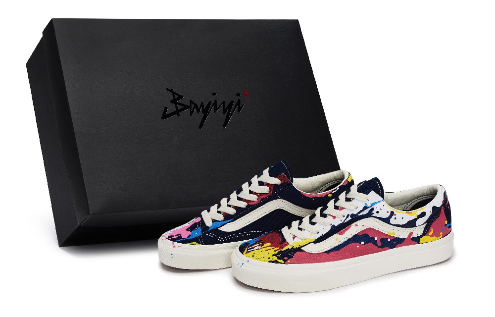Vans Style 36 Skateboard Shoes Unisex Low Top White/Blue/Pink/Yellow/Red