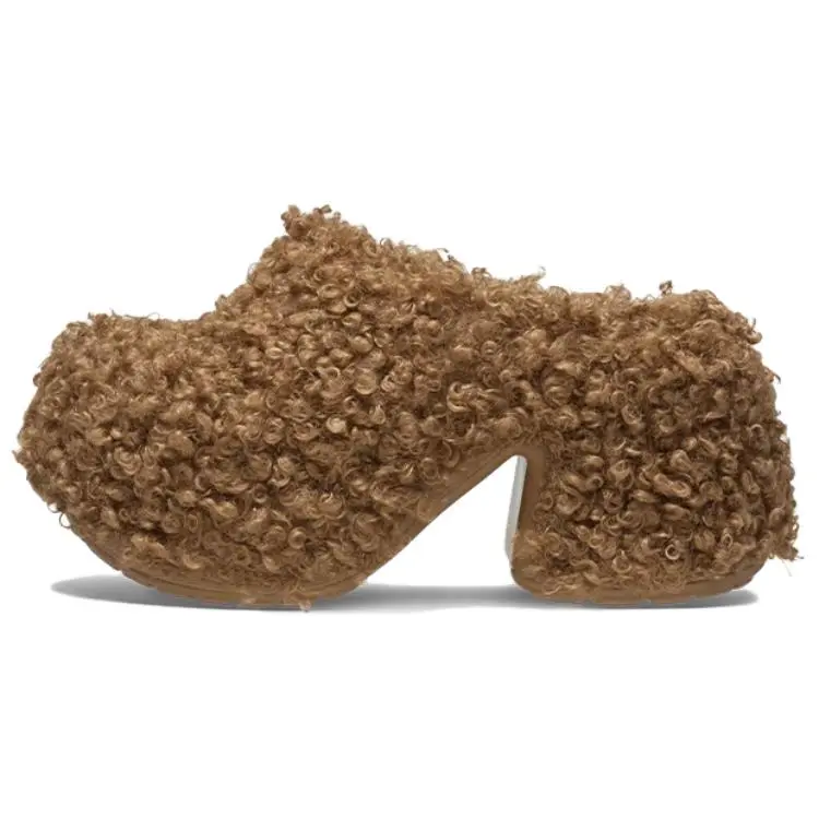 Crocs Closed Toe Slippers Women's Brown