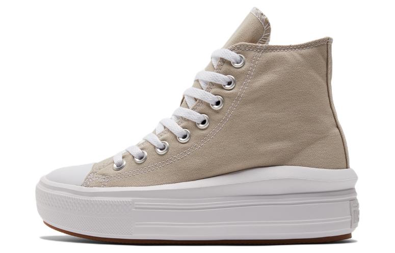 Converse Chuck Taylor All Star Move Platform Hi Beach Stone Women's