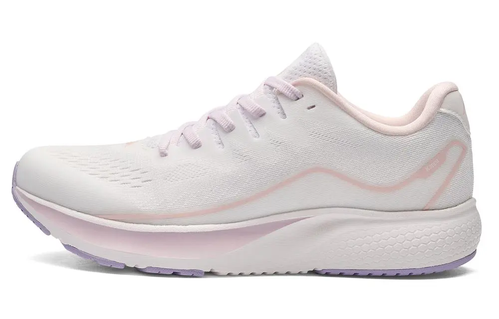Kappa Height Increasing Breathable Low top Running Shoes Women's White Purple