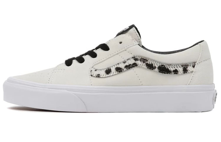 Vans Soft Suede SK8 Low 'White Black' Women's