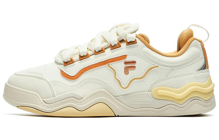 FILA FUSION Kick Sneakers 'White Orange' Women's