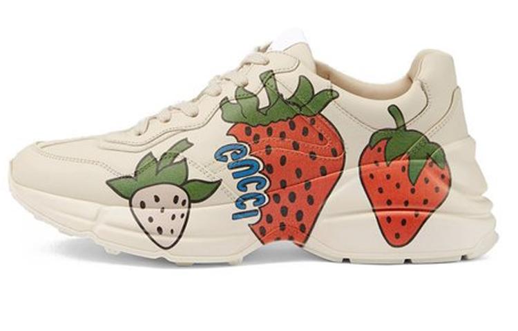GUCCI Rhyton GUCCI Strawberry Sneakers Women's