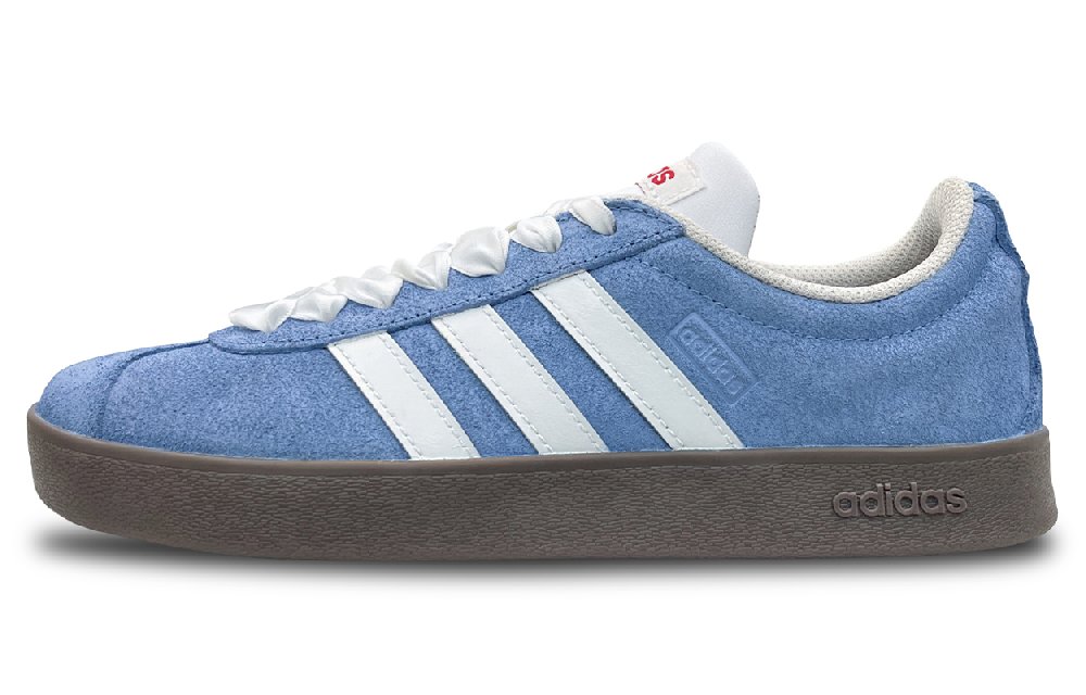 Adidas Neo VL Court 2.0 Anti Slip Wear Resistant Low Top Skateboard Shoes Unisex Dodger Blue