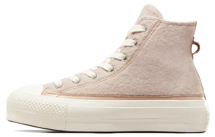 Converse Chuck Taylor All Star Lift Platform Faux Mohair 'Pink' Women's