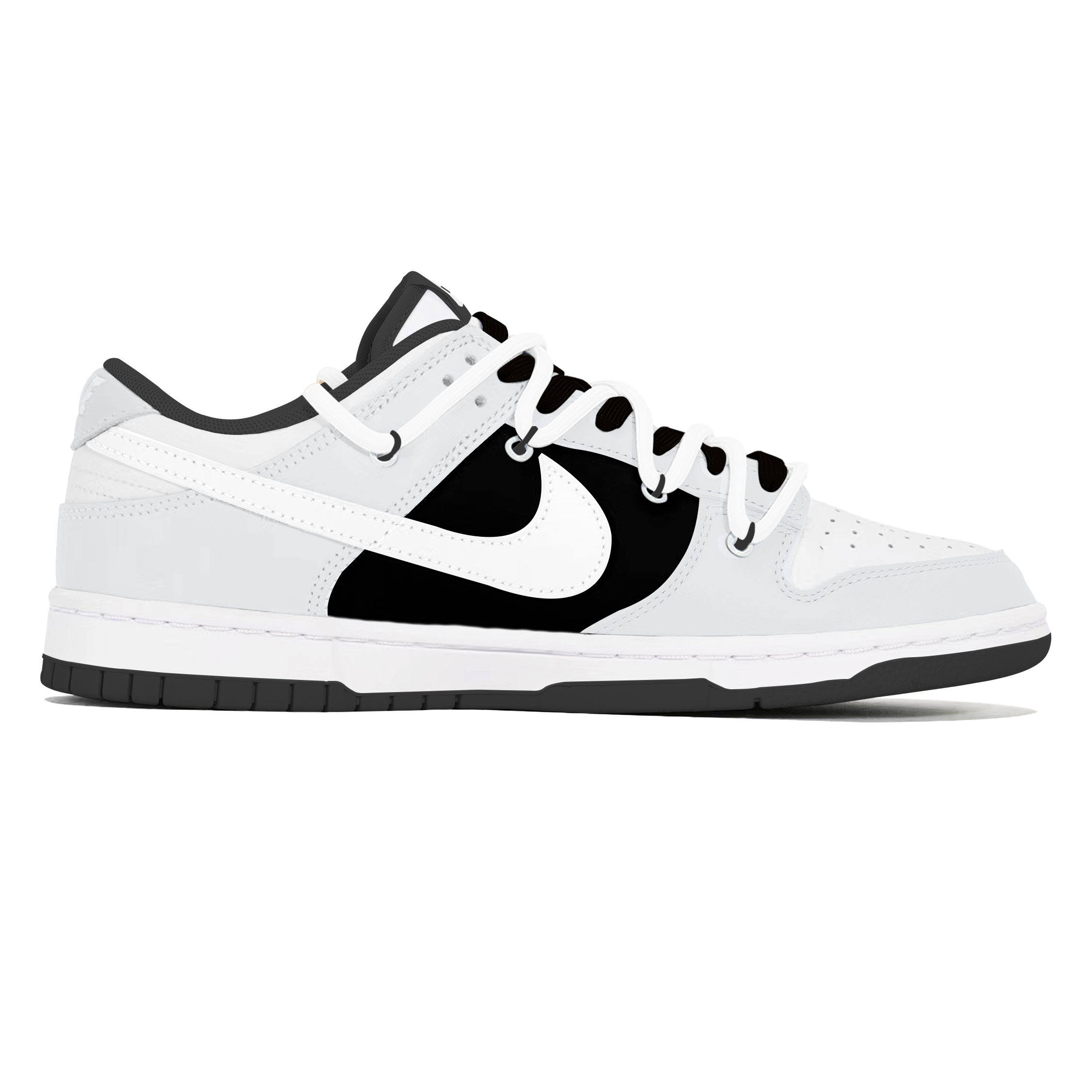 Nike Dunk Abrasion Resistant Low Top Skateboard Shoes Unisex Black Gray купить в интернет-магазине Yoocart с быстрой доставкой по России.