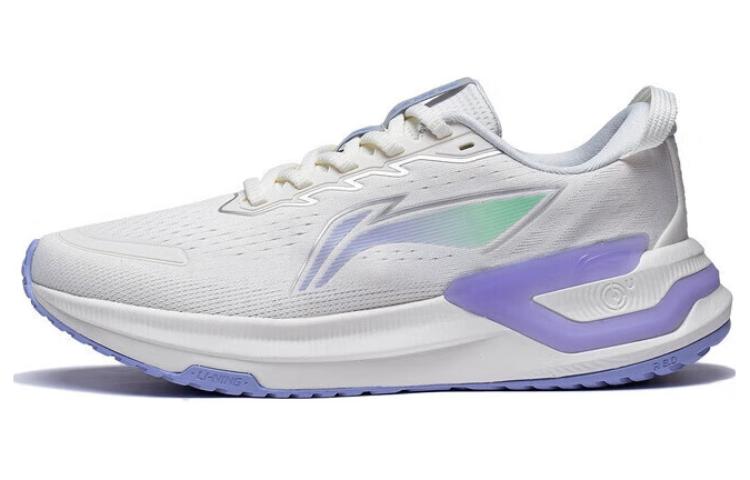 LiNing YueYing 3.0 Cushioning Anti-Slip Wear-Resistant Breathability Low-Top Running Shoes Women's White