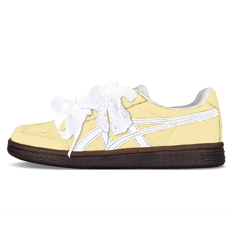 Onitsuka Tiger Advanti Low Top Skateboard Shoes Unisex Yellow
