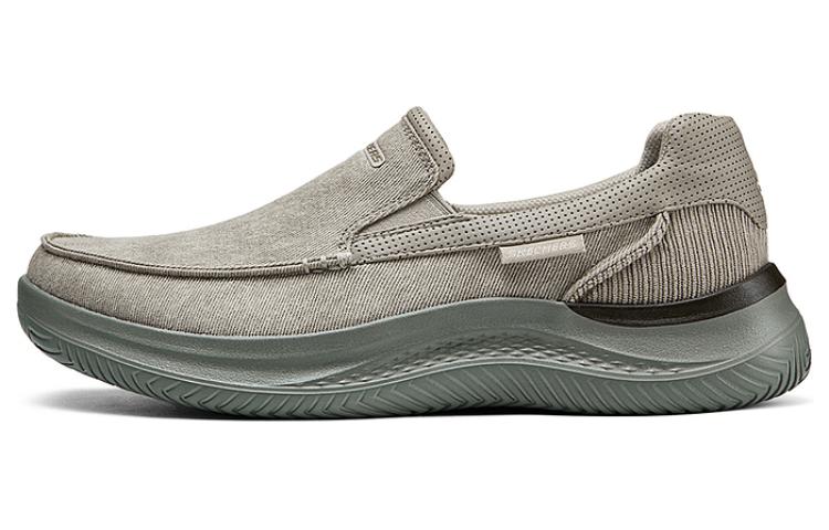 Skechers SKECHERS MENS USA Breathable Quick Dry Low-Top Casual Shoes Men's Taupe