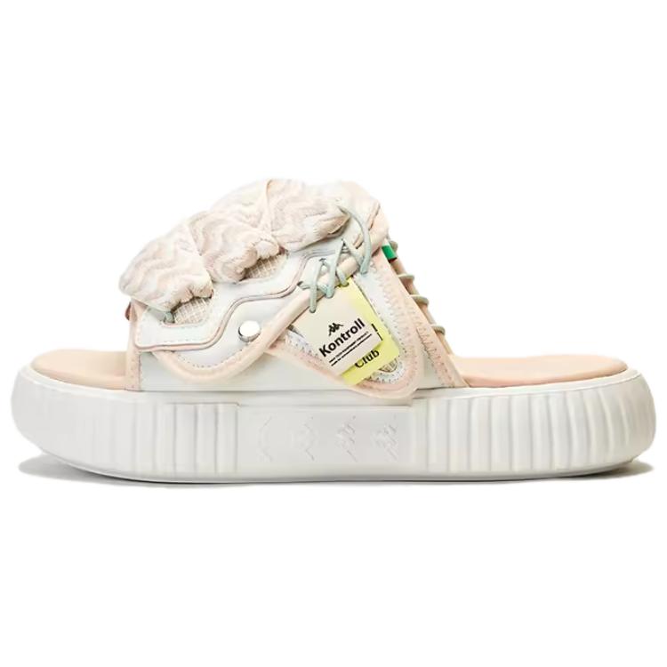 Kappa Slip Resistant Slide Slippers Women's White Pink