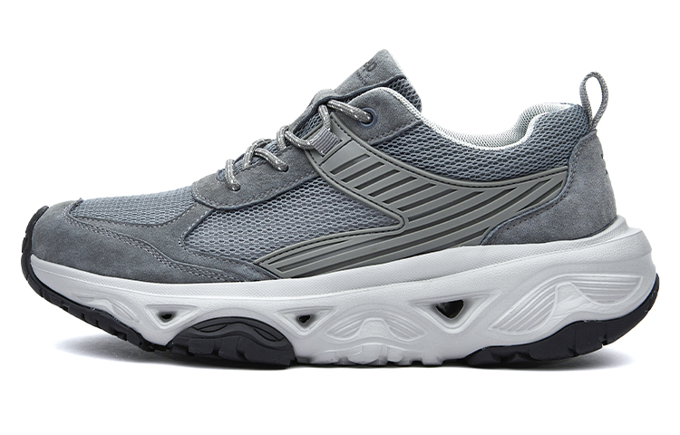 Jeep Anti Slip Wear Resistant Low Top Sports Casual Shoes Men's Gray