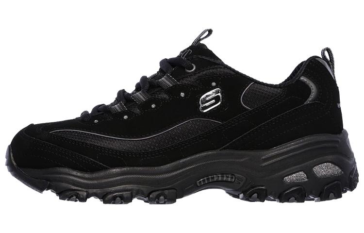 Skechers D Lites Sports Shoes Black Women's